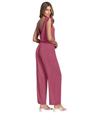 Imagen 2 del producto Leonisa Enterito largo manga sisa con bolero F7169 Rosado