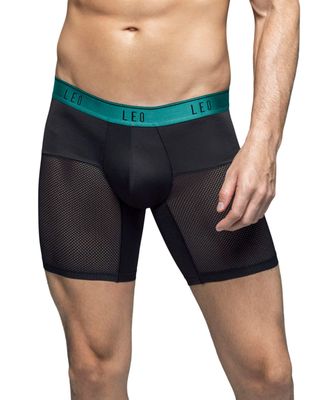 Imagen 1 del producto Ropa Interior Masculina Boxer Deportivo 033272N Negro/VerdeO