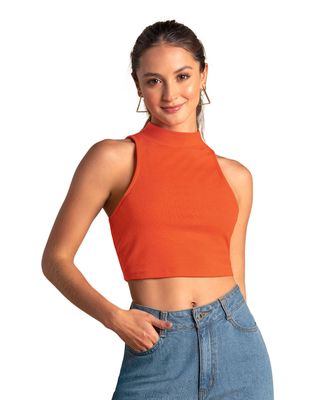 Leonisa Ropa Exterior Camiseta J2722 Naranja