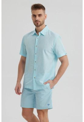 Imagen 2 del producto Camisa Hombre Lisa Celeste