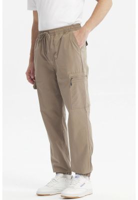 Imagen 2 del producto Pantalón Hombre Doble Bolsillo Cargo Café