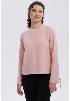 Imagen 1 del producto Sweater Mujer Mangas Palo Rosa