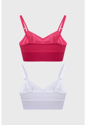 Imagen 2 del producto Sostén Mujer Bipack Peto Liso Fucsia