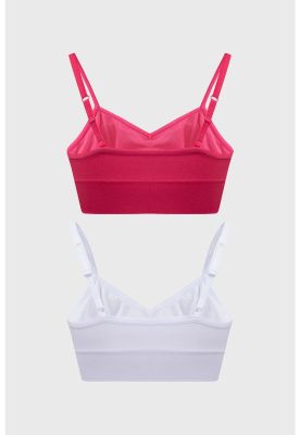 Imagen 2 del producto Sostén Mujer Bipack Peto Liso Fucsia
