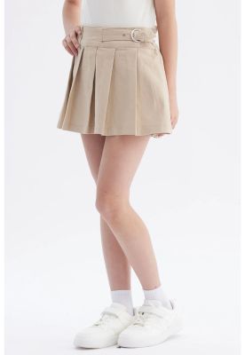 Imagen 2 del producto Falda Niña Slip Integrado Beige