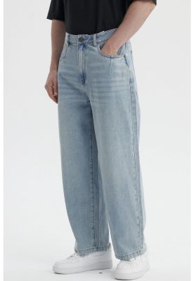 Imagen 2 del producto Jeans Hombre Baggy Retro Azul Claro