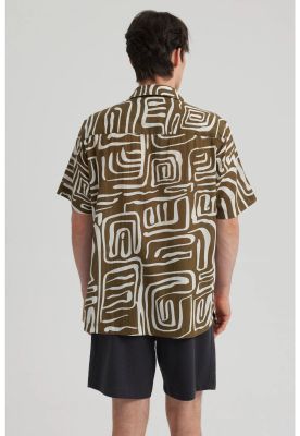 Imagen 2 del producto Camisa Hombre Textura Chocolate