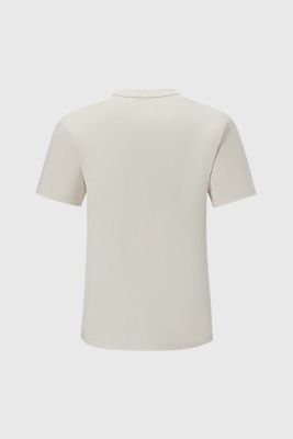 Imagen 2 del producto Polera Niño College Oversize Blanco