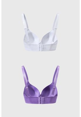 Imagen 2 del producto Sostén Mujer Bipack Copa Support Liso Morado