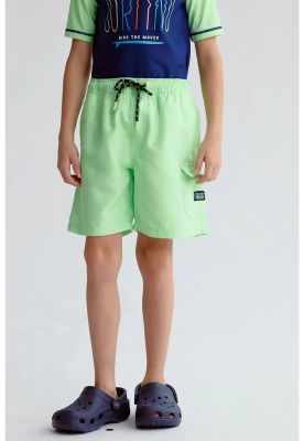 Imagen 1 del producto Short De Baño Niño Básico Verde Claro