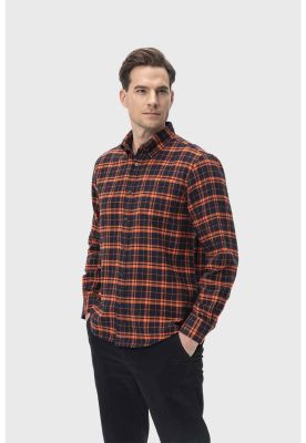 Imagen 2 del producto Camisa Hombre Básica Naranjo