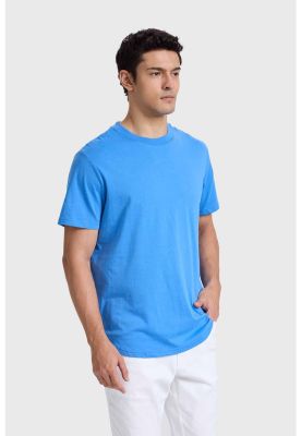 Imagen 2 del producto Polera Hombre Long Fit Básica Azul
