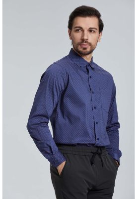 Imagen 2 del producto Camisa Hombre Print Azul
