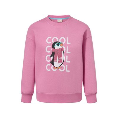 Polerón Niña Básico Rosado I