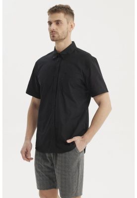 Imagen 2 del producto Camisa Hombre Cuello Camisero Negro