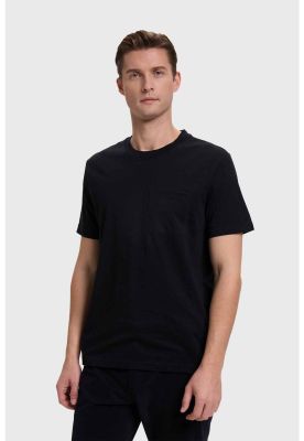 Imagen 2 del producto Polera Hombre Básica Con Bolsillo Negro - lll