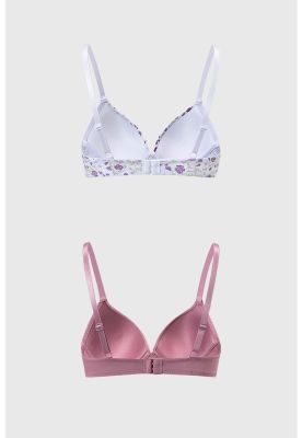 Imagen 2 del producto Sostén Mujer Bipack Copa Soft Liso Blanco - lll