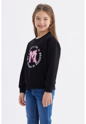 Imagen 2 del producto Polerón Niña Básico Print Negro - lll