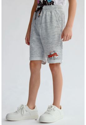 Imagen 2 del producto Bermuda Niño Bermuda Básico Gris Melange