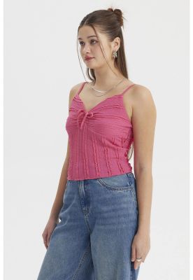 Imagen 2 del producto Peto Mujer Texturizada Rosado