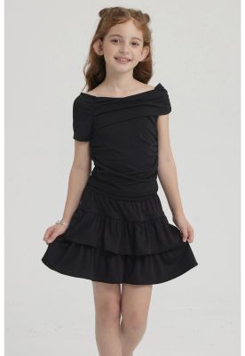 Imagen 1 del producto Polera Niña Teen Negro