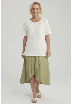 Imagen 2 del producto Polera Mujer Texturizada Crudo