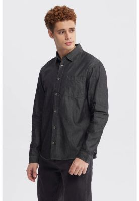 Imagen 2 del producto Camisa Hombre Cuello Camisero Negro - ll