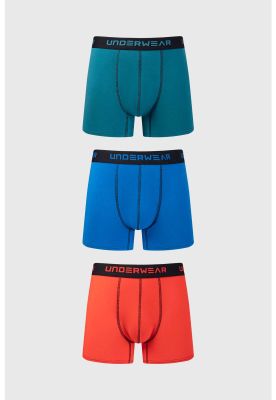 Imagen 1 del producto Boxer Hombre Tripack Largo Verde