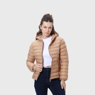 Imagen 2 del producto Parka Mujer Corta Plummy Camel