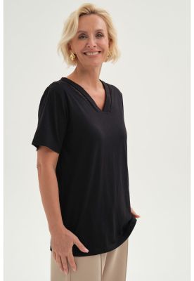 Imagen 2 del producto Polera Mujer Lisa Negro - lll