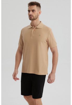 Imagen 2 del producto Polera Hombre Pique Básica Lisa Kaki III