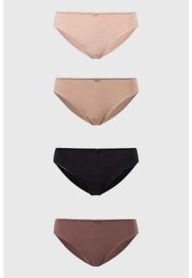 Imagen 1 del producto Calzón Mujer Bikini Liso Damasco