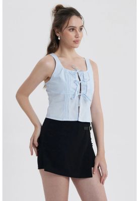 Imagen 2 del producto Blusa Mujer Lacitos Celeste