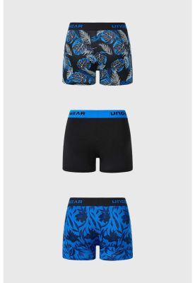 Imagen 2 del producto Bóxer Hombre Tripack Liso Negro - V