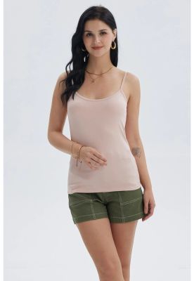 Peto Mujer Pabilo Básico Liso Palo Rosa