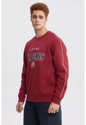 Imagen 2 del producto Polerón Hombre Slim Burdeo