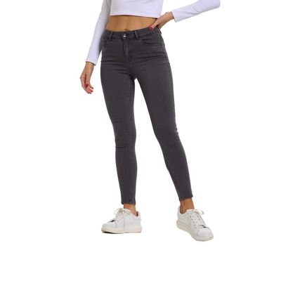 Jeans Mujer Superskinny Emilia Gris Fashion's Park