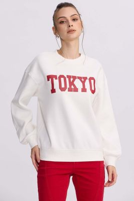 Imagen 1 del producto Polerón Mujer Print Fucsia