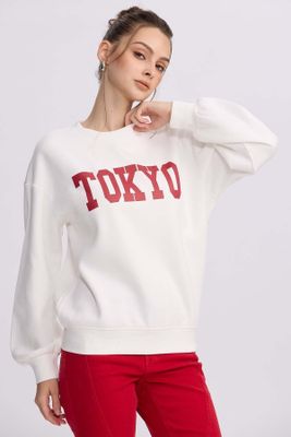 Imagen 2 del producto Polerón Mujer Print Fucsia