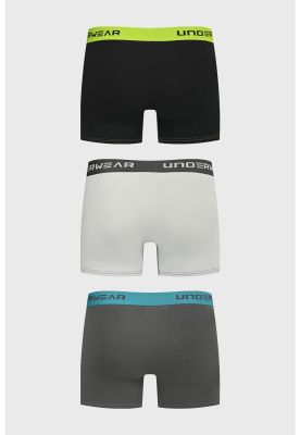 Imagen 2 del producto Bóxer Hombre Tripack Corto Gris