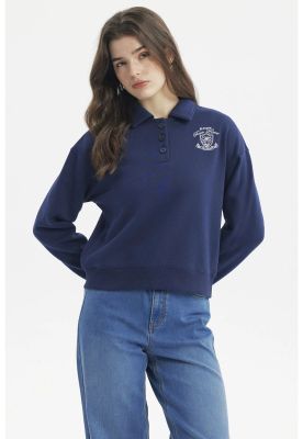 Imagen 1 del producto Polerón Mujer Slim Azul