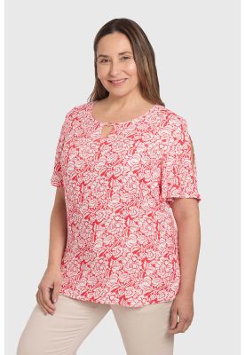 Imagen 2 del producto Blusa Mujer Estampada Crudo