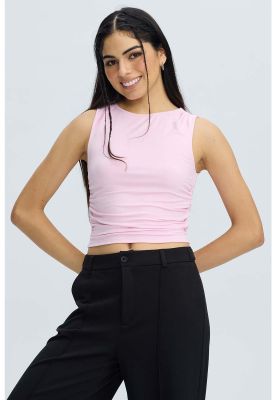 Imagen 2 del producto Polera Mujer Drapeada Palo Rosa