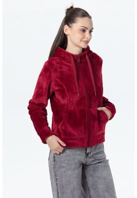 Imagen 2 del producto Polar Mujer Entallado Burdeo