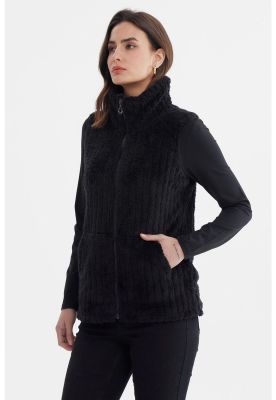 Imagen 2 del producto Polar Mujer Peludo Con Textura Negro - ll