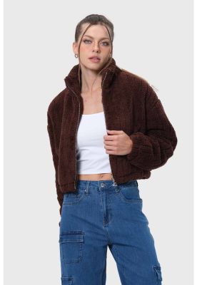 Imagen 2 del producto Chaqueta Mujer Tipo Polar Chocolate