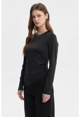 Imagen 2 del producto Polera Mujer Basta En Punta Negro