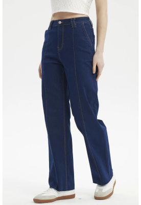 Imagen 2 del producto Jeans Mujer Calce Recto Azul Oscuro - lV