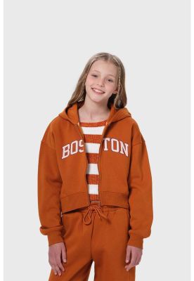 Imagen 2 del producto Polerón Niña Print Camel