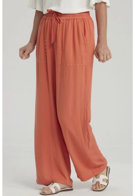 Imagen 2 del producto Pantalón Mujer Con Bolsillo Terracota